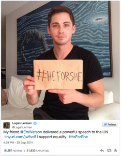 gurl:  17 Of The Coolest Celebs Who Support #HeForShe 