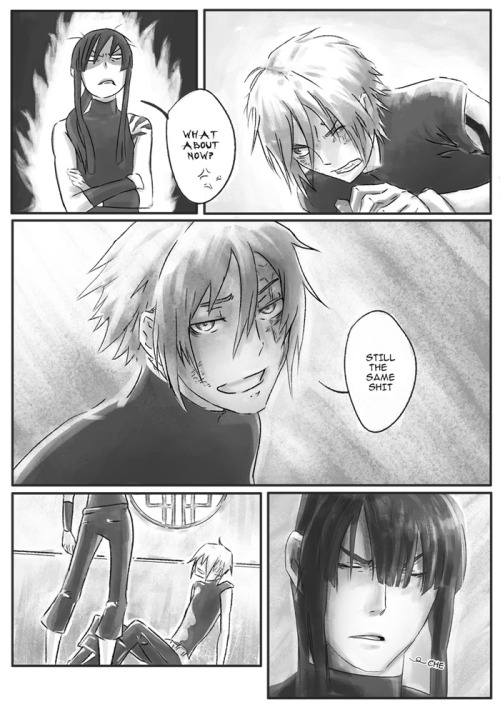 snsuki-krokodilena:  D.Gray-man Yullen-AreKanÂ DoujinshiÂ â€œRead between the linesâ€Â© SNsukiFinally. Iâ€™m pleased.  waht