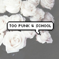 rxmemberingsxnday:  too punk 4 school /listen here/ a playlist
