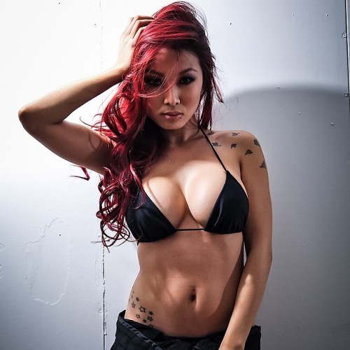Hot Asian girl big tits with sexy tattoos. Tumblr Porn