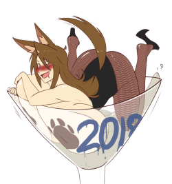 idolmonkeh: Year of the Dog Just managed to derp this out with