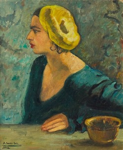 lilithsplace:  Untitled (Self Portrait), 1931 - Amrita Sher-Gil