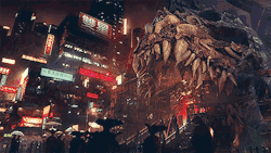 vesper-noir:   In 2016, the Kaiju Reckoner attacked the city.