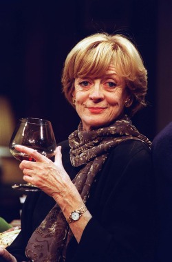  As she began her career as an actress, Maggie Smith was told