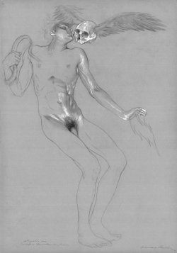 sculppp:  Francesco Parisi, Study for Lucifer Consolamentum,