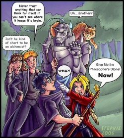 bornfortraveling:  Bored so I googled FMA crossovers 