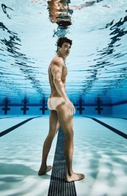 nickorotica:  Nathan Adrian, US Olympic Swimmer via ESPN 