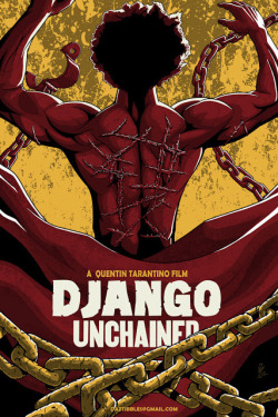 thepostermovement:  Django Unchained by Daz Tibbles