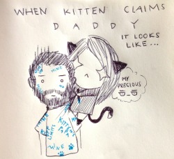 bearded-daddy:  How freaking adorable is this…?! 