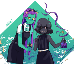 null-mi:swamp lesbians have been promoted to be queen flora’s