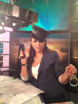 gradientlair:  Melissa Harris-Perry went THERE! Her hat, whip