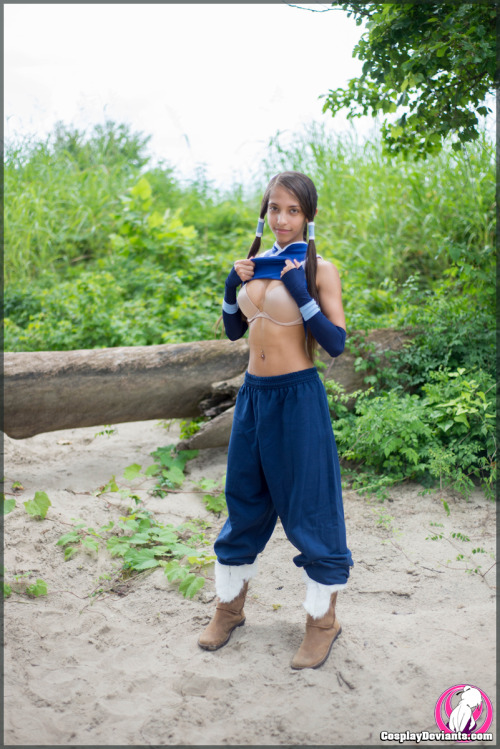 teeeniemaster:  Domi’s Cosplay - Legend of Korra. Provided by your friendly porn neighbor the teeeniemaster. 