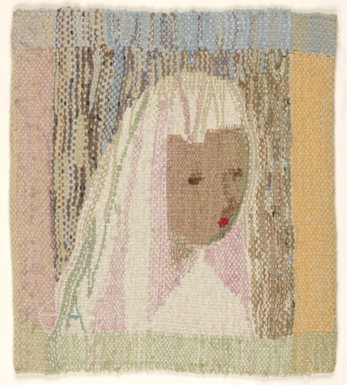 womanhouse:eva antilla, white veil, 1950, tapestry hanging (woven)