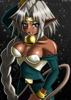 sseanboy23:  It’s been about 6 years since I’ve drawn Aisha