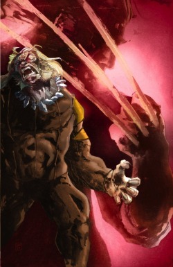 comicbookartwork:  Sabertooth and Wolverine