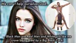 africanconquest: Support you daughters whitey, don’t be a racist!