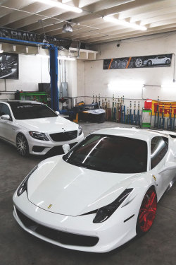 fullthrottleauto:  MC Customs ADV.1 Ferrari 458. Test shots with