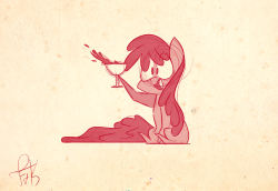 fluttershythekind:  A Berry Punch request! ^_^  Thanks so much