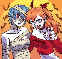 jbillustration:NGE x HALLOWEEN