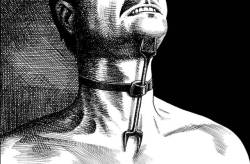 serialkilling-things:  Heretics Fork: A medieval torture device