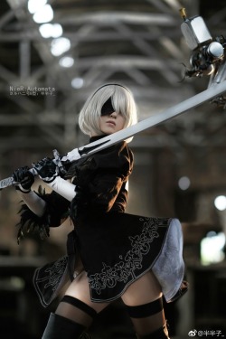 cosplayjapanesegirlidols:  Nier Automata - 2b [Sesshu] 1-2 ;9