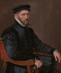 Sir Anthonis Mor 1517-1577 Dutch born painter. Good in  portraiture