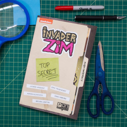 onipress:  DOOM COMES EARLY IN THE FORM OF INVADER ZIM ZINE SPECIALINVADER