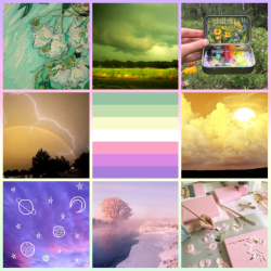 lgbt-aesthetics: Genderfae   Art & Weather Aesthetic ~Requested