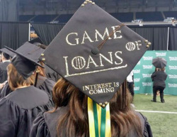 tastefullyoffensive:  A graduate always pays their debts. (photo