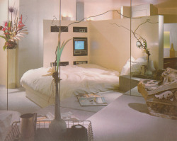 popularsizes:Manhattan apartment, mid-1980s, designed by Lewis