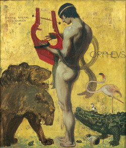 aitormento:  Franz von Stuck, Orpheus, 1891 