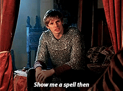 mamalaz:  Merlin AU Arthur wants to see Merlin’s magic. To