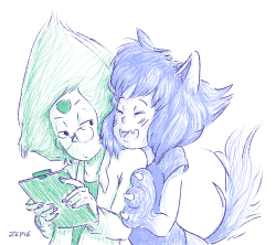 @lynne-littell your lapidot werewolf au is so freaking adorable