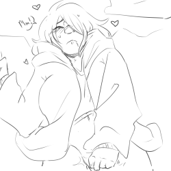 lewdsans:  tfw the bae gets off on ur bed in one of your sweaters