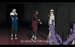 dragon-ryukyu-ninja:  Hashirama: So who’s the fifth hokage