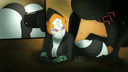 latenightsexycomics:  And here’s gif #6 Midna!   For those