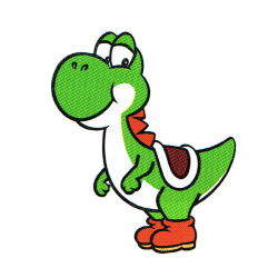 thevideogameartarchive:  You also have to guide Yoshi through