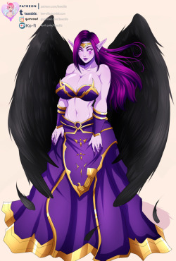 Finished patreon rewards for Michael of Morgana from League of