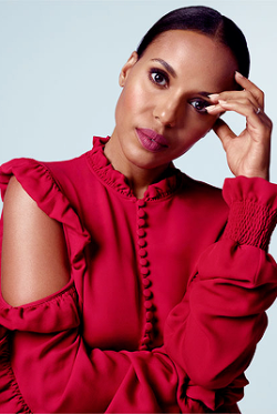 celebsofcolor:  Kerry Washington for The Edit