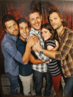 dean-loves-sammy:  “Can we put Jensen in the middle and