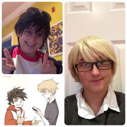 edog777: So today i tried to cosplay John and Dave from your