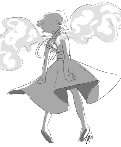 jen-iii:  Since Rebecca’s Saturday doodle was of Lapis, I’d