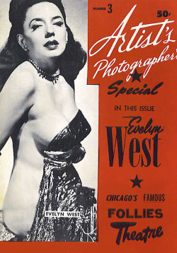 Evelyn West is featured on the cover of “Artist’s
