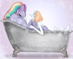 BisPearl Bathtime!This was originally intended as an illustration