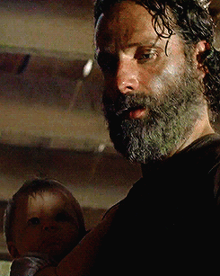 rickgrimespls:  Completely necessary gifs of Rick Grimes looking