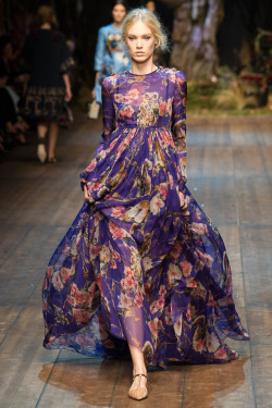 fashionbymademoiselle:  Dolce & Gabbana Fall 2014 RTW Fashion