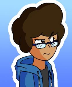 My new Tumblr blog icon! It’s based on me, obviously. I’m