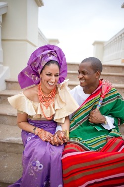 straightoutcompton:   An Indian & African wedding. Sharan