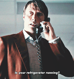  what if hannibal told lame jokes instead of implying cannibalism?