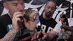 privatepartytony:  PAUL WALL SPARKIN UP THE “ACTAVIS BLUNT”